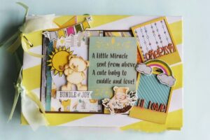 Baby Scrapbook with Pregnancy Journal