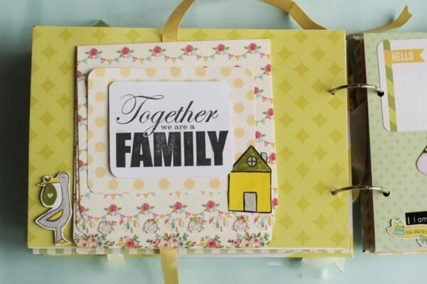 Baby Scrapbook with Pregnancy Journal