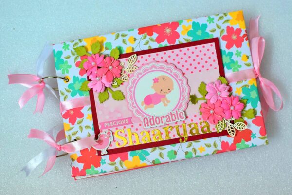 Baby Girl Scrapbook album