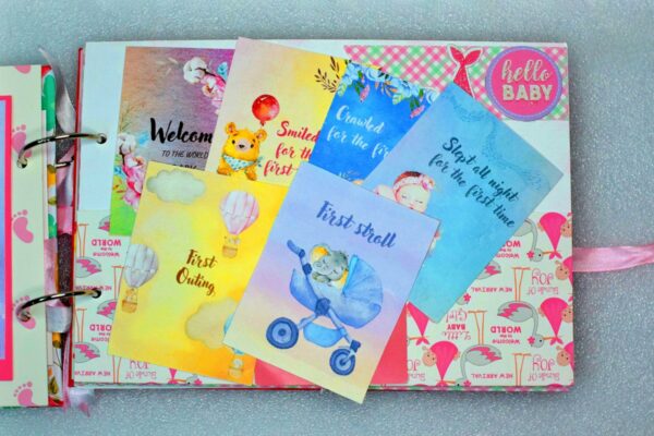 Baby Girl Scrapbook album