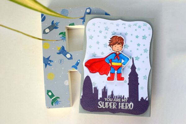 You are my Hero-‘Slider’ Card