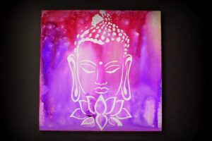 Buddha Textured art